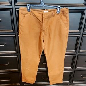 Merona Dark Khaki Ankle Pants - Size 14